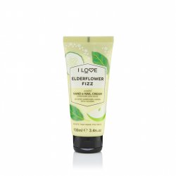 I Love Signature Elderflower Fizz Rejuvenating Hand and Nail Cream with Shea Butter and Organic Coconut Oil 100ml