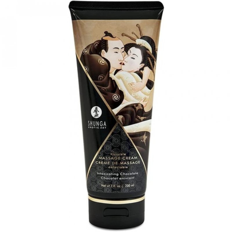 Shunga Kissable Massage Cream 200ml Brown