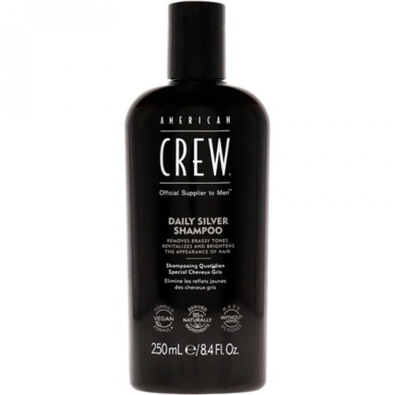 American Crew Daily Silver Shampoo For Men 8.45oz