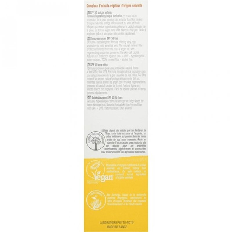 Bioregena Bio Sun Cream Protection Factor 50 for Sensitive Skin Children Over 3 Years Spray 90ml