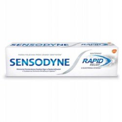 Sensodyne Rapid Relief Whitening Toothpaste 75ml
