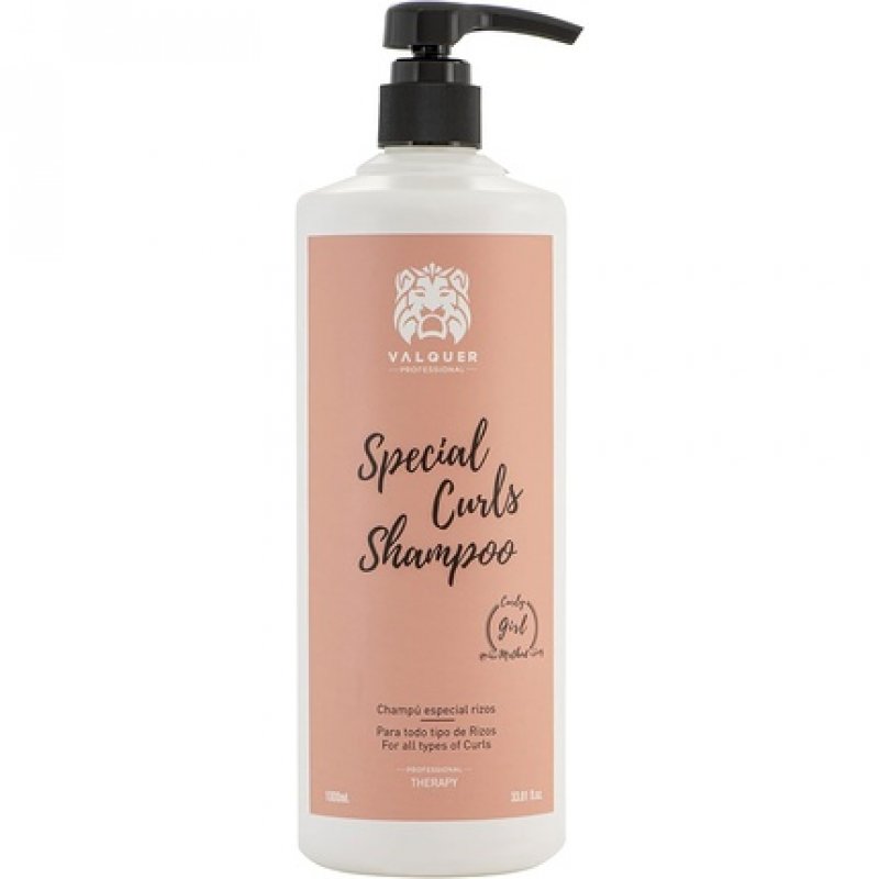 Valquer Profesional Curly Hair Shampoo - Curly Girl Method. Sulfate-Free, Salt-Free, Vegan Curly Hair, Perfect Curls,