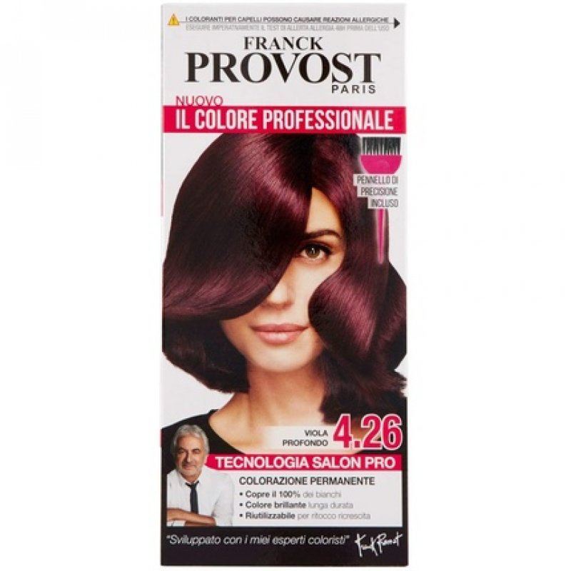 Franck Provost Paris Permanent Hair Color 4.26 Deep Violet