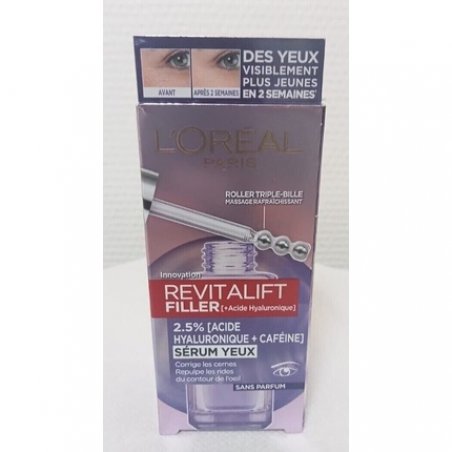 Eye Contour Serum Anti-Wrinkles and Anti-Dark Circles with Hyaluronic Acid