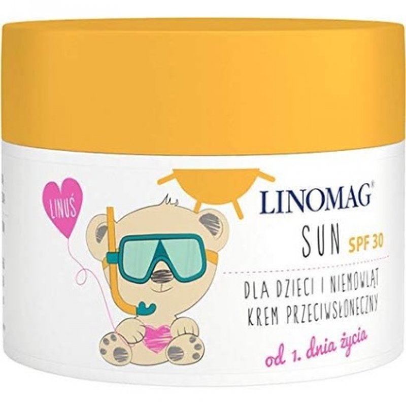 LINOMAG Sun Water-Resistant Cream 50ml - Effective Protection Against UVA and UVB Radiation