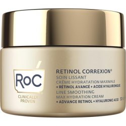 RoC Retinol Correxion Line Smoothing Max Daily Hydration Intensive Anti-Wrinkle and Anti-Aging Face Moisturizer with