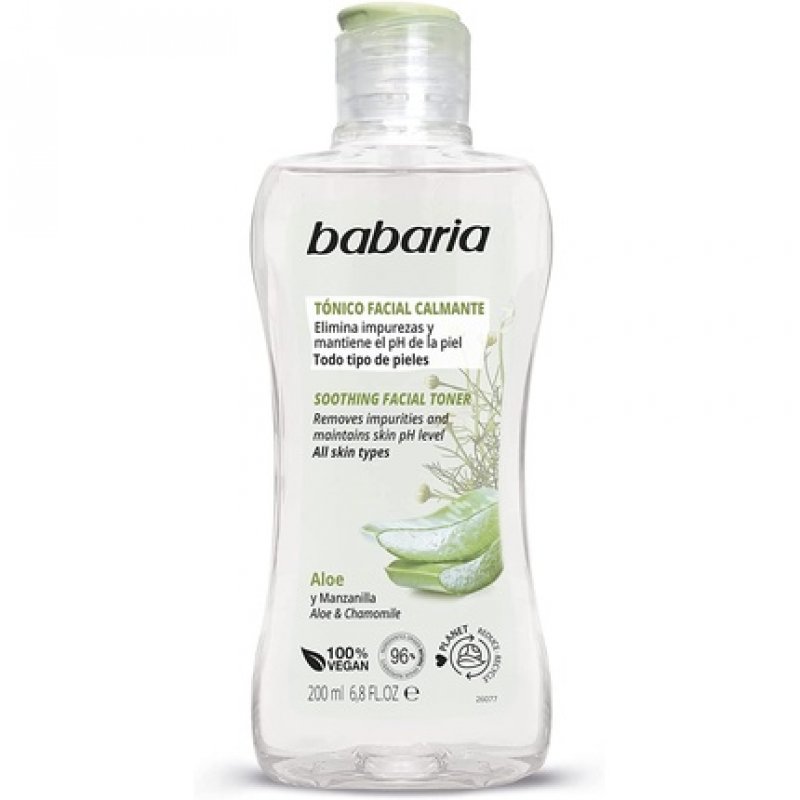 Babaria Soothing Aloe Vera Facial Tonic 200ml