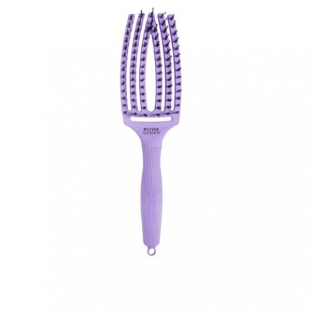 Olivia Garden Finger Brush Moon Medium - Lavender