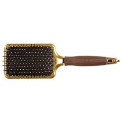 Olivia Garden NanoThermic Hairbrush Paddle Brush 13 Rows