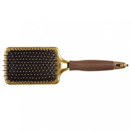 Olivia Garden NanoThermic Hairbrush Paddle Brush 13 Rows