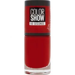 Gemey Maybelline Colorshow Nail Polish 43 Red Apple 7ml