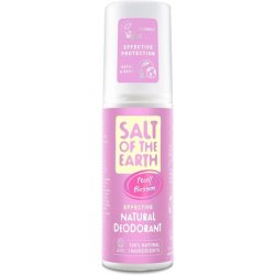 Salt of the Earth Refillable Natural Deodorant Spray 100% Natural Origin Ingredients Peony Blossom 100ml