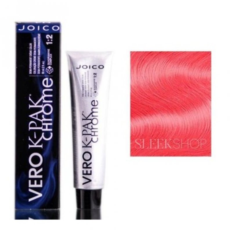 Joico Vero K-Pak Chrome Demi-Permanent Creme Color RR Really Red