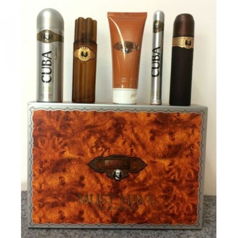 Cuba Gold Eau de Toilette 35ml and 100ml After Shave Shower Gel Body Spray