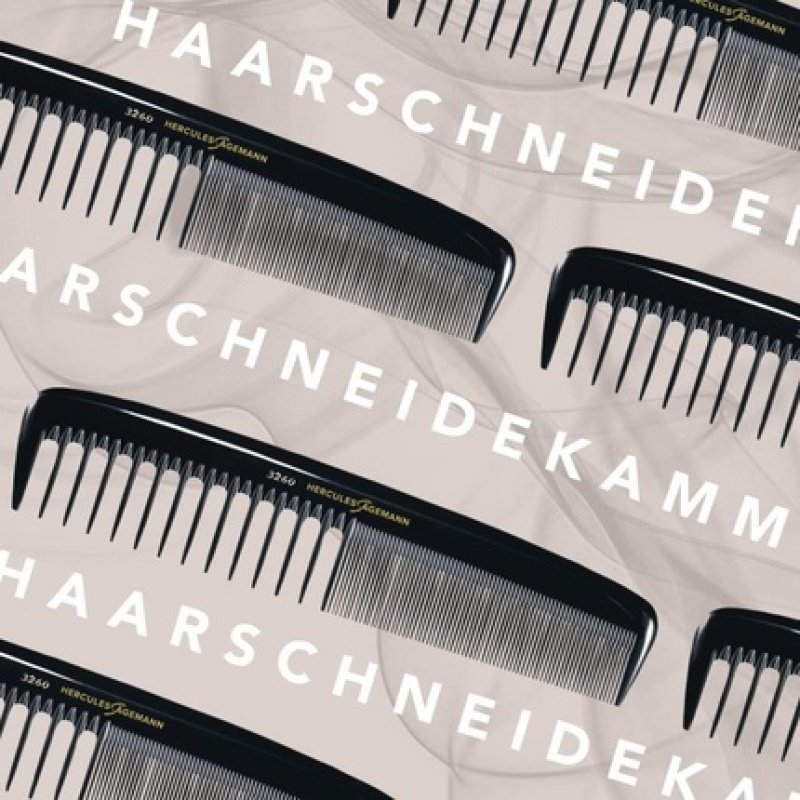 Hercules HC1637 Extra-Long Military Cutting Comb 8.5 Inches