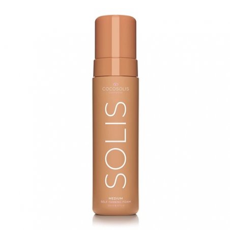 Cocosolis Solis Natural Self-Tanning Foam Medium Deep Tan 200ml