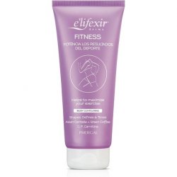 Elifexir Fitness Fat Burning, Firming and Anti-Cellulite Cream with Green Coffee and C.P Carnitine 200ml