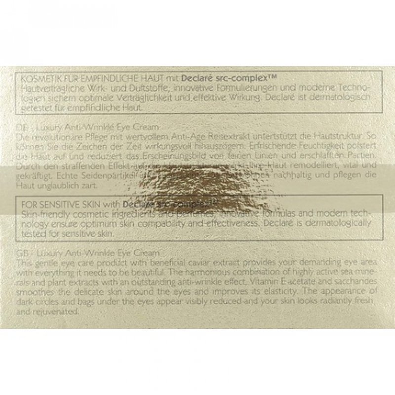 Declaré Caviar Perfektion Anti-Wrinkle Eye Cream 15ml