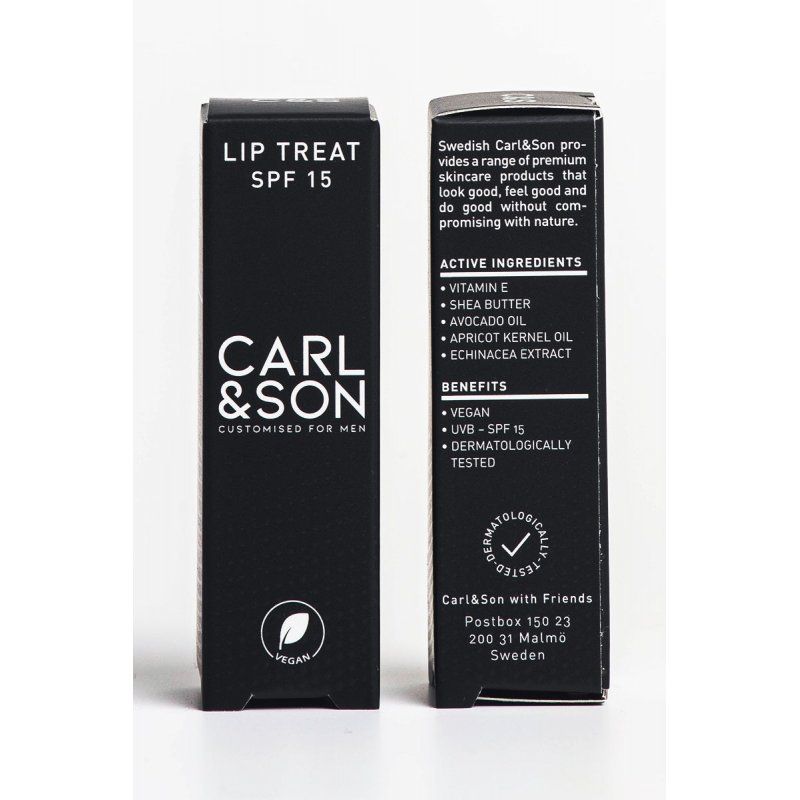 Carl&Son Lip Treat baume pour les lèvres Beaume pour les lèvres Hommes 4,5 g