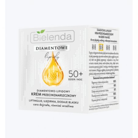 Bielenda Diamond Lipid 50 Cream Anti-Wrinkle Lifting Firming Radiance 50ml