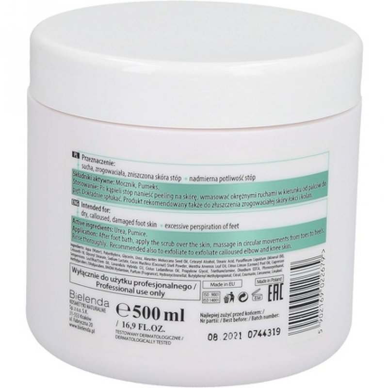 BIELENDA Biel Foot Podo Expert Peeling with Pumice 500ml