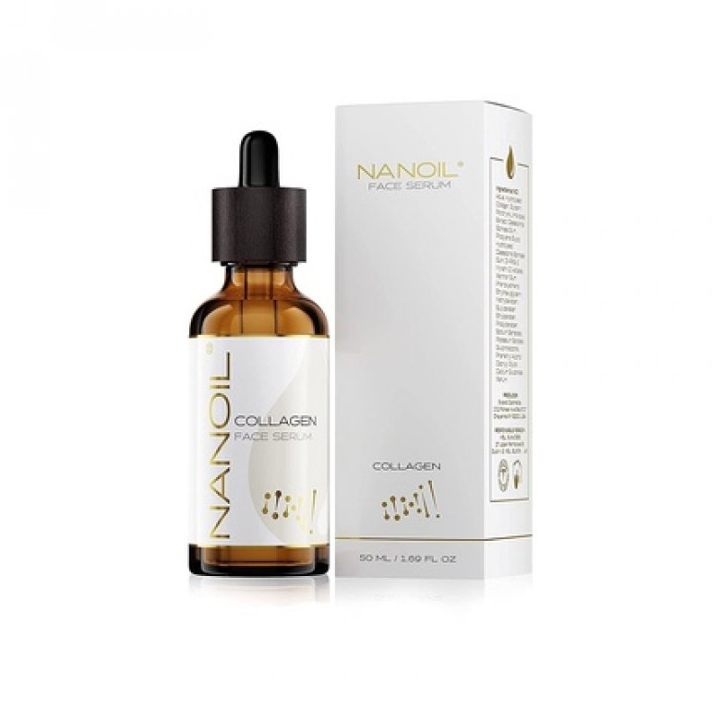 Nanoil Collagen Face Serum Smoothing and Rejuvenating Anti-Aging Serum with Collagen