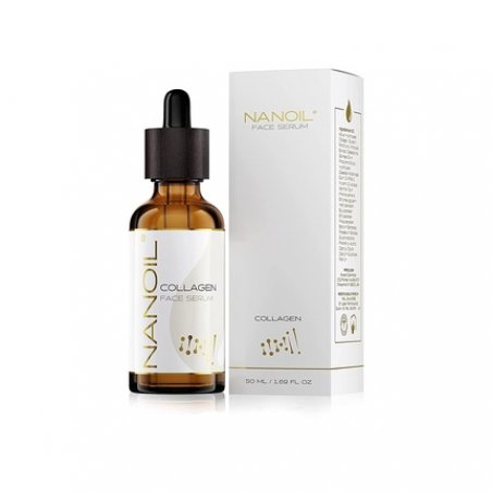 Nanoil Collagen Face Serum Smoothing and Rejuvenating Anti-Aging Serum with Collagen