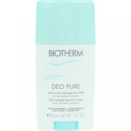 Biotherm Deo Pure 24H Antiperspirant Stick 40ml