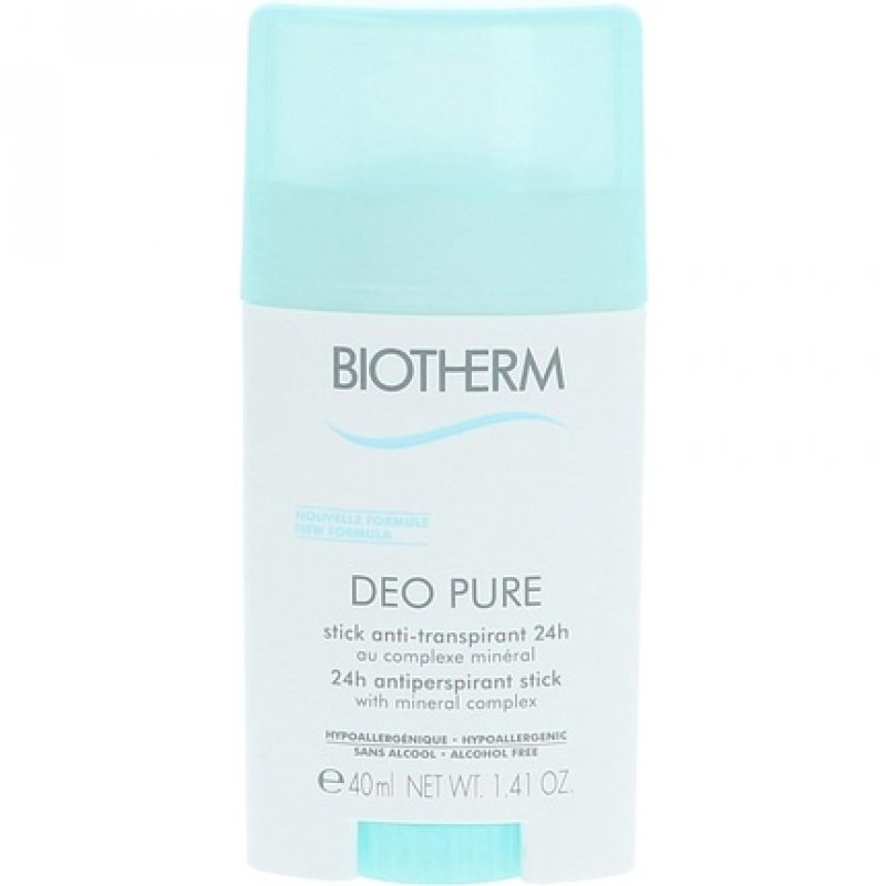 Biotherm Deo Pure 24H Antiperspirant Stick 40ml
