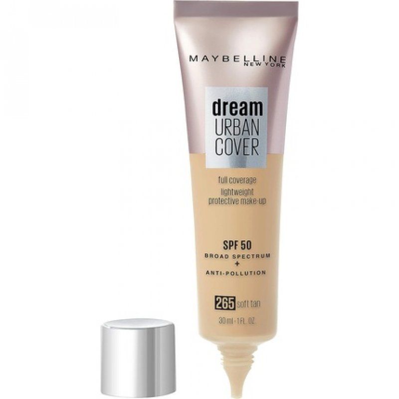 Maybelline Dream Urban Cover Foundation 265 Soft Tan 30ml