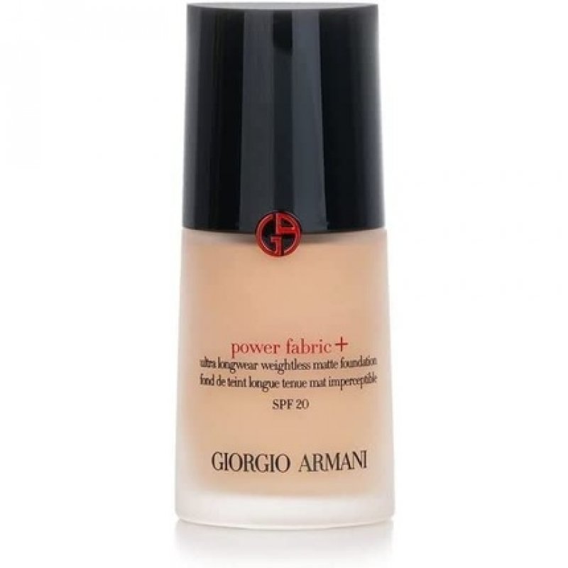 Giorgio Armani Power Fabric Ultra Longwear Weightless Matte Foundation 3 SPF 20 30ml 1oz