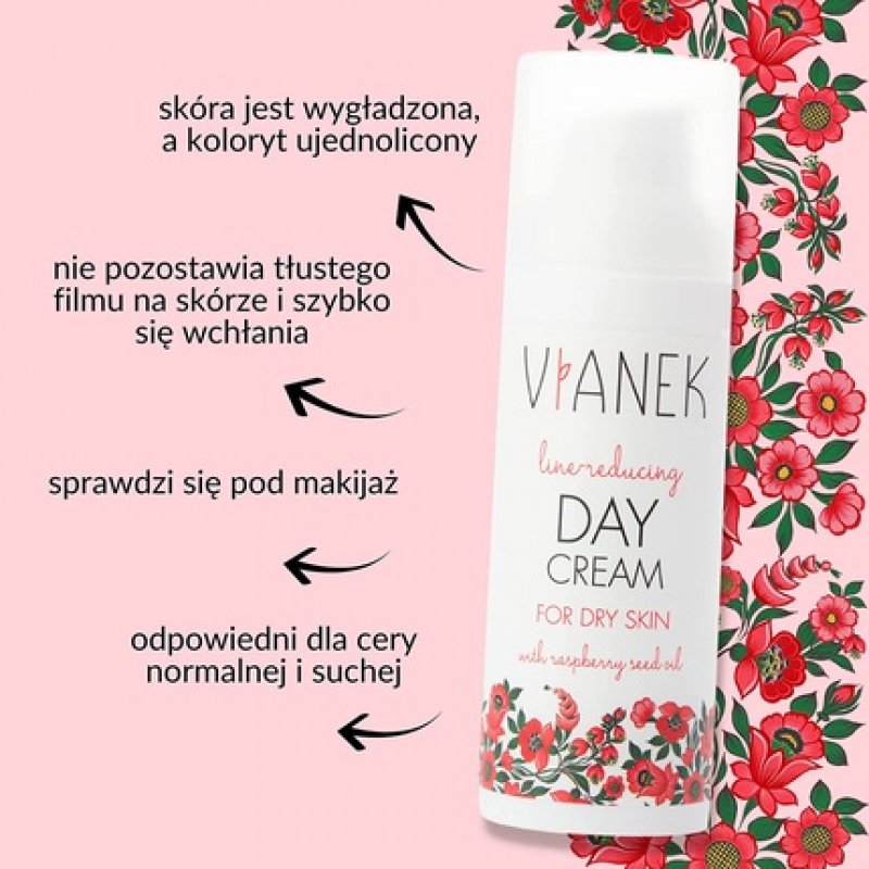 VIANEK Anti-Slip Day Face Cream for Dry Skin