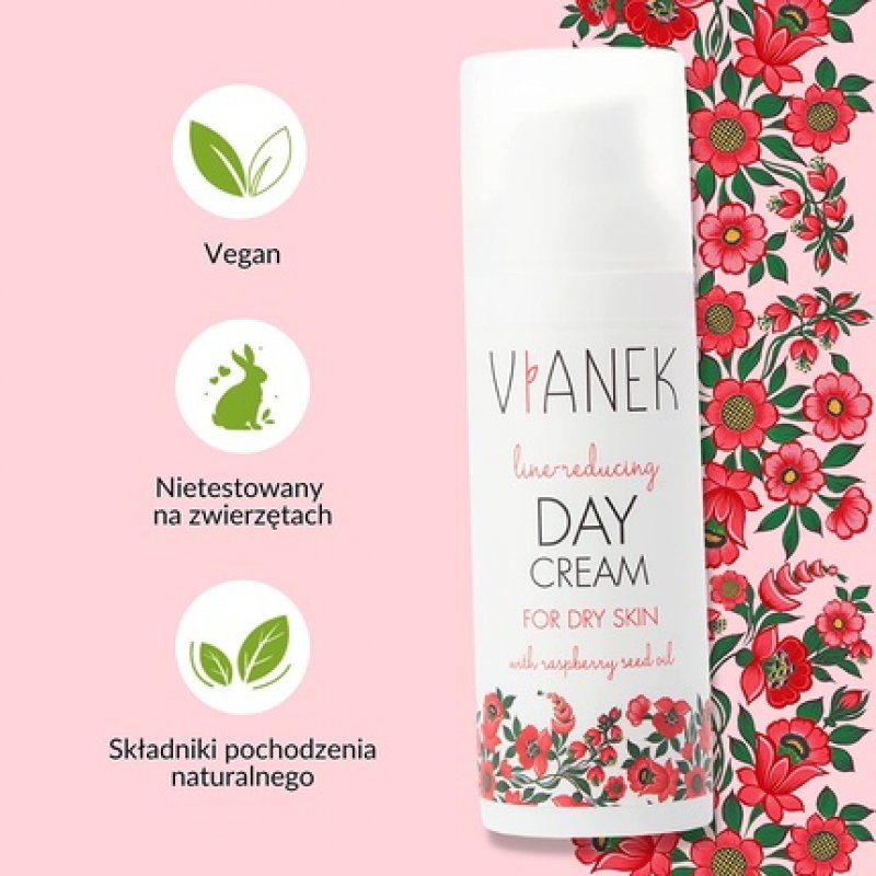 VIANEK Anti-Slip Day Face Cream for Dry Skin