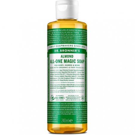 Dr Bronner Almond All-One Magic Soap 240ml