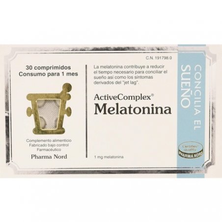 Pharma Nord Active Complexx Melatonin 30comp 1000 G Pack Of 1 X 1 Piece