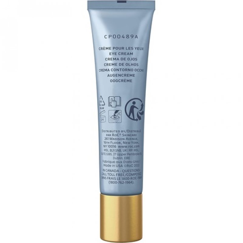 RoC Multi Correxion Even Tone Lift Eye Cream Brightening and Dark Circle Solution Anti-Aging Eye Formula Visibly