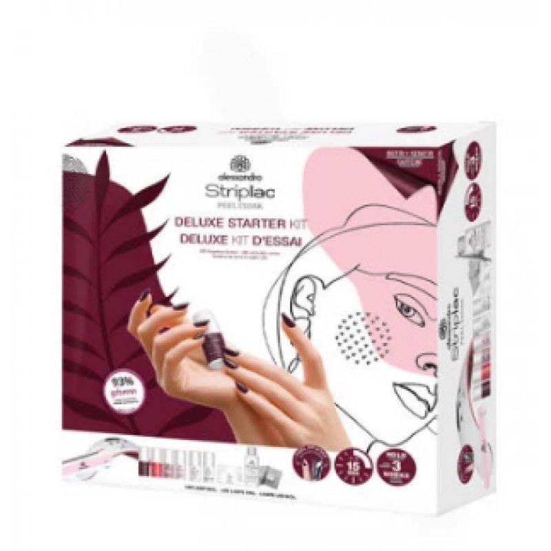 alessandro Striplac Starter Kit Deluxe nail polish set