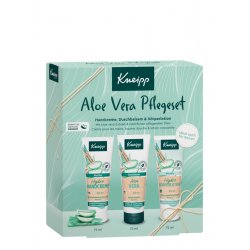 Kneipp Aloe Vera Care Set Moisturizing, Soothing and Intensively Nourishing - Travel Size Gift Pack with Three