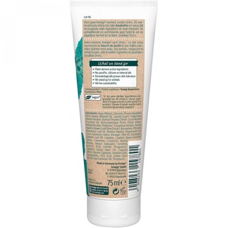 Kneipp Goodbye Stress Aqua and Rosemary Hand Cream 75ml