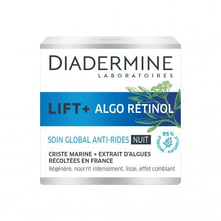 DIADERMINE Lift Algo Rétinol Soin Global Anti-Rides Nuit 50ml