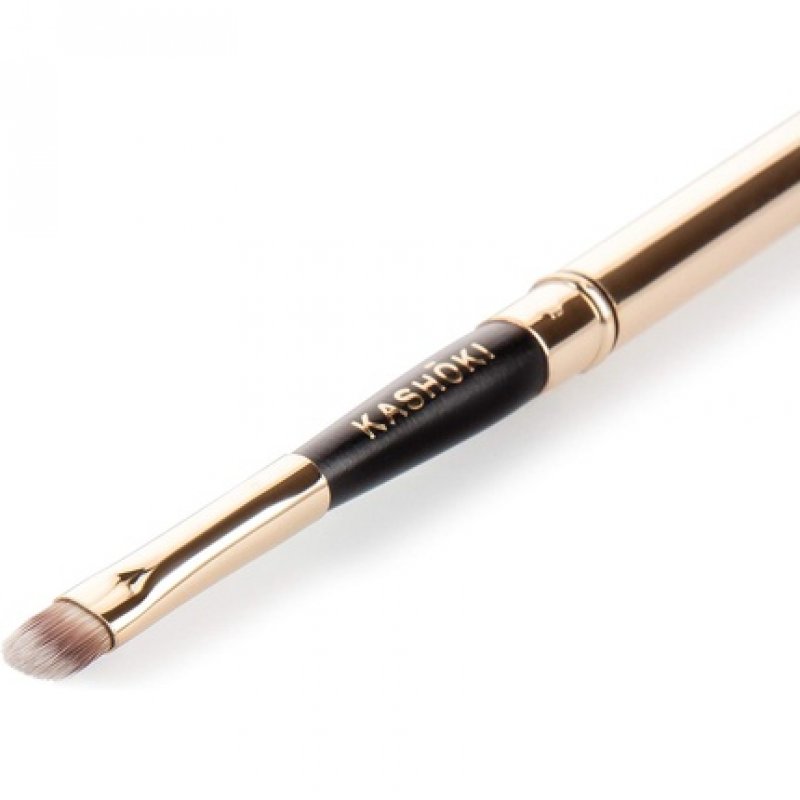 TB Tools for Beauty Kashōki 500 Retractable Lip Brush for Lip Contouring Cosmetic Tool Gold