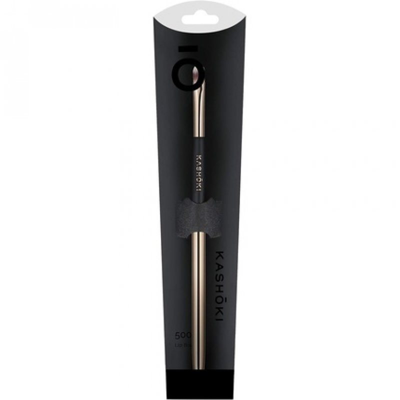 TB Tools for Beauty Kashōki 500 Retractable Lip Brush for Lip Contouring Cosmetic Tool Gold