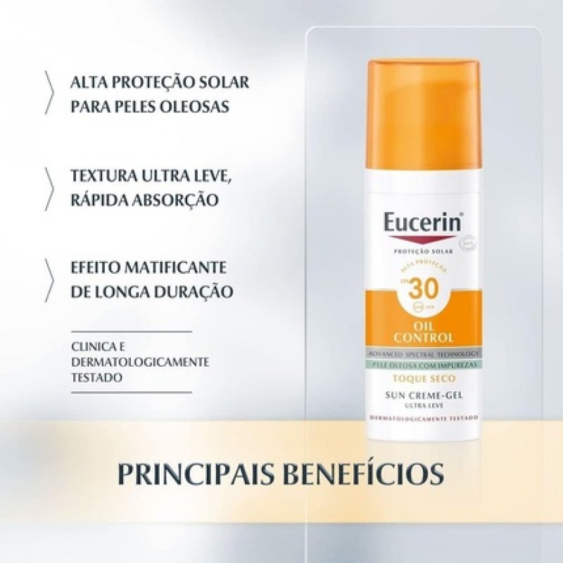 Eucerin Sun Gel-Cream Oil Control Dry Touch SPF30 50ml