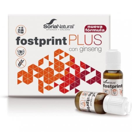 Soria Natural Fostprint Plus with Ginseng Tired and Memory Vitamins