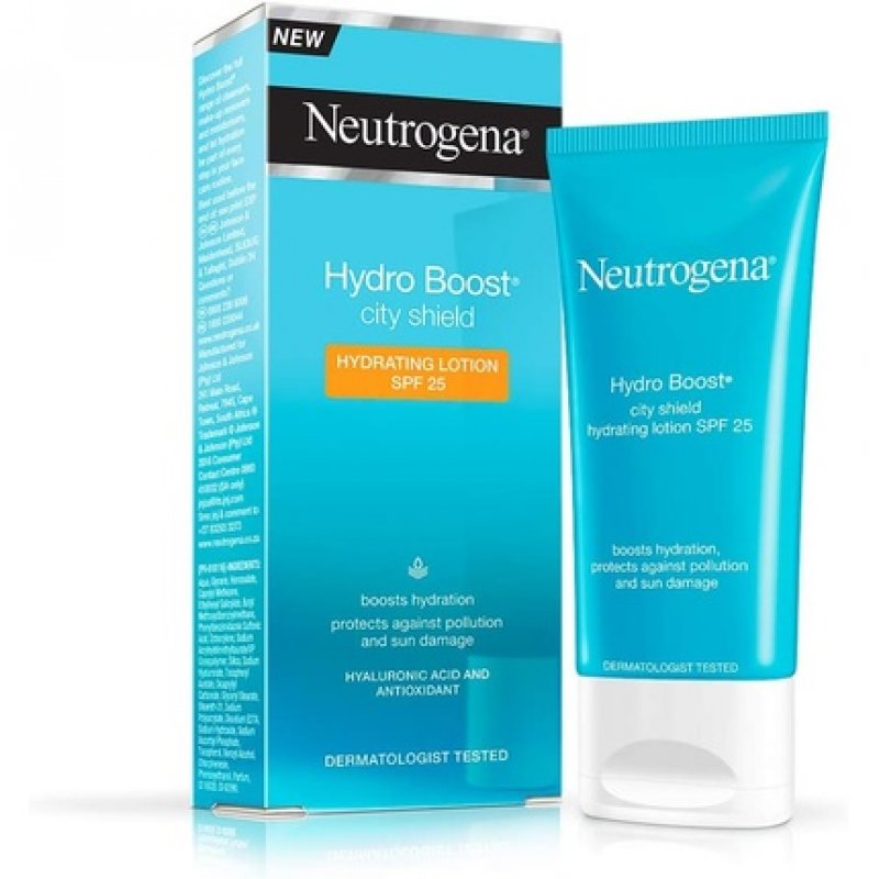 Neutrogena City Shield Ultra-Violet Protection SPF 25 Hydration Lotion 50ml