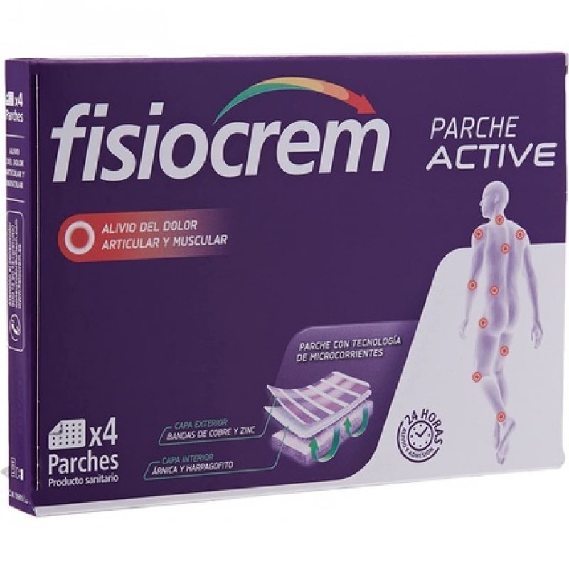 Fisiocrem Active Patch 4 Units