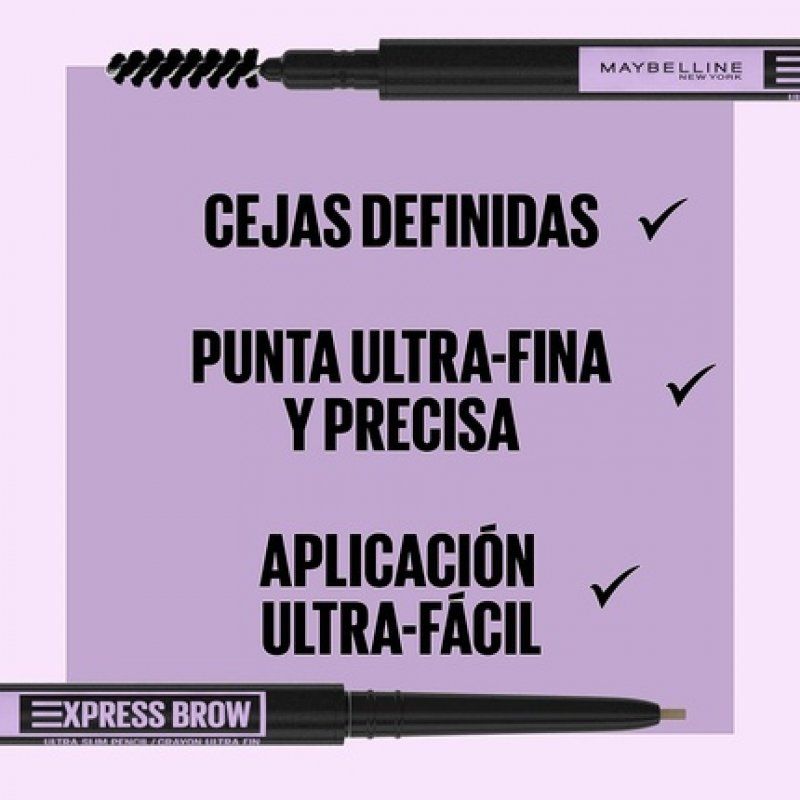 Maybelline Automatic eyebrow pencil Brow Ultra Slim 07 Black
