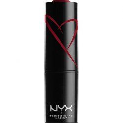 NYX Professional Makeup Shout Loud Satin Lipstick Ultra-Saturated Colour Vegan Formula 17 Everyone Lies