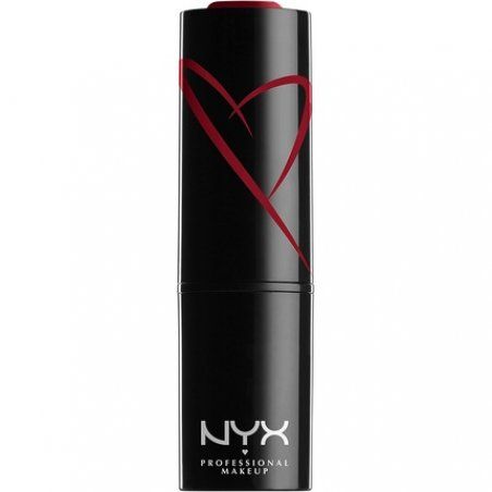 NYX Professional Makeup Shout Loud Satin Lipstick Ultra-Saturated Colour Vegan Formula 17 Everyone Lies