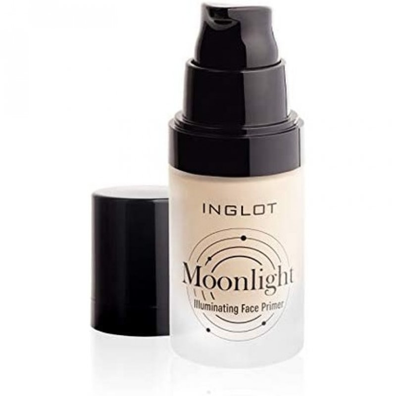 Inglot Illuminating Vegan Face Makeup Primer 25ml 0.85 US FL OZ - Pack of 21